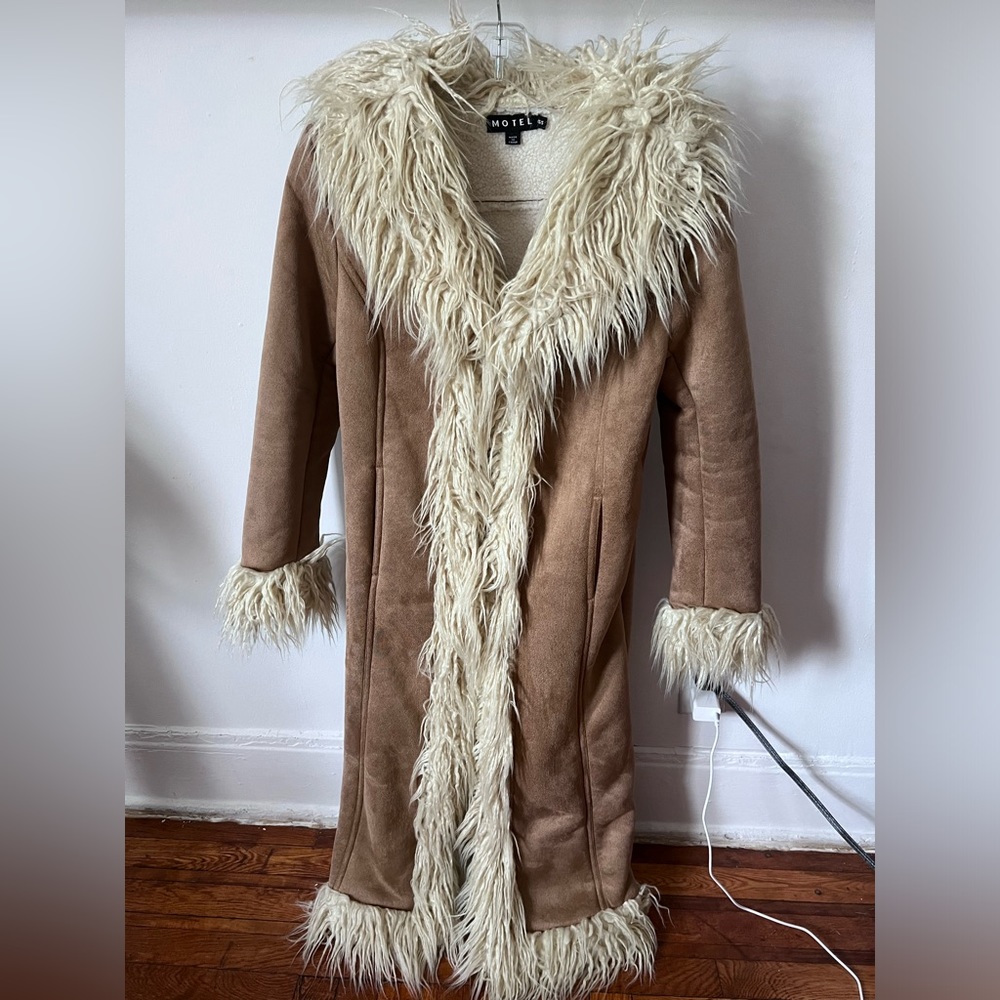Longline Women’s Shag Coat